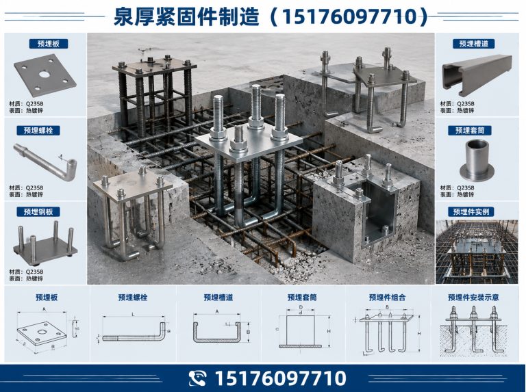 永年区建筑预埋件展示图